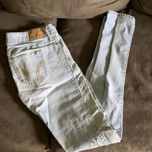 Hollínate light blue washed jeans